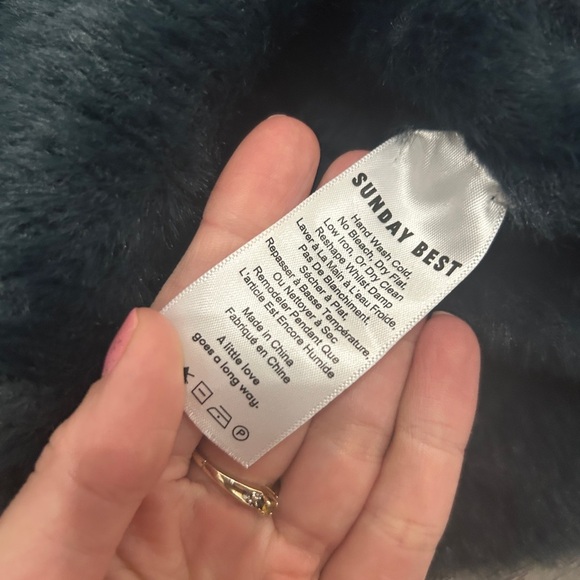 Sunday Best Kitten Sweater Dark blue XXS - Picture 4 of 5